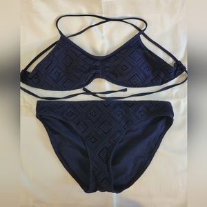 AE Aeri Bikini set, Navy Blue, Medium